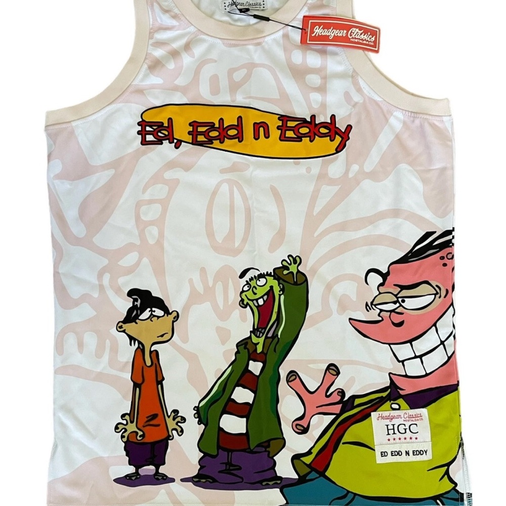 Mens Headgear 90's throwback ed edd eddy tank size XL NWT